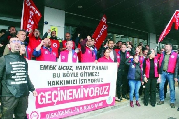Foto - Sonunda bunu da yaptılar! Emekçilere CHP zulmü