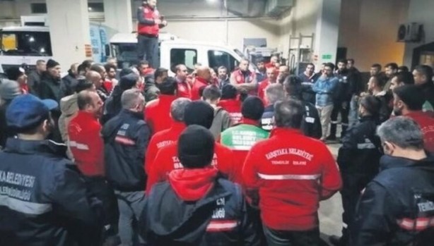 Foto - Sonunda bunu da yaptılar! Emekçilere CHP zulmü