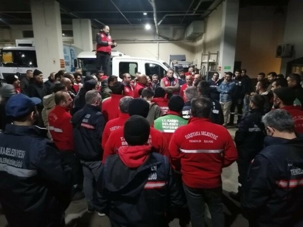 Foto - Sonunda bunu da yaptılar! Emekçilere CHP zulmü