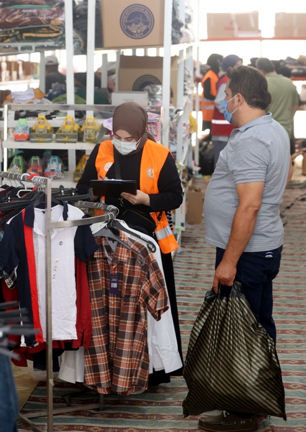 Foto - Sosyal market hizmete girdi! Afetzedelere dev hizmet