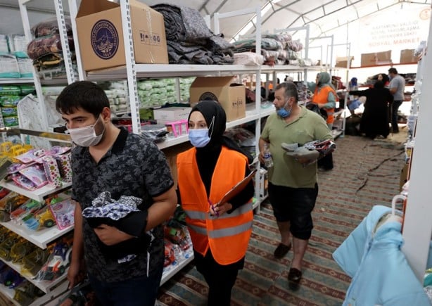 Foto - Sosyal market hizmete girdi! Afetzedelere dev hizmet