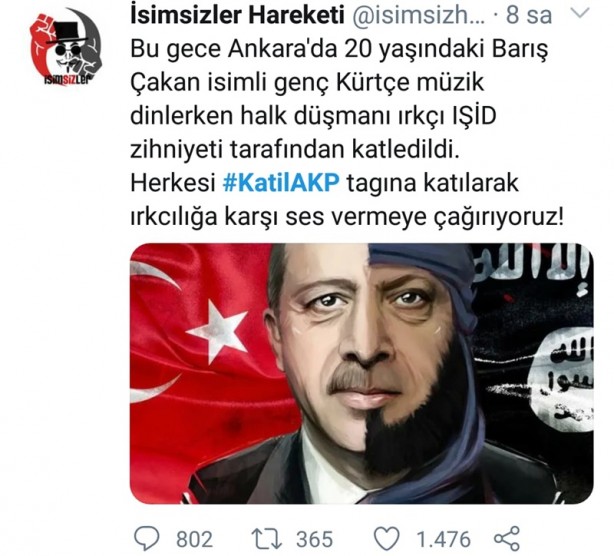Foto - Sosyal medyada alçak provokasyon! Kürtleri sokağa dökme girişimi