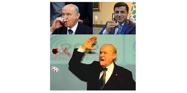 Foto - Sosyal medyada Bahçeli capsleri