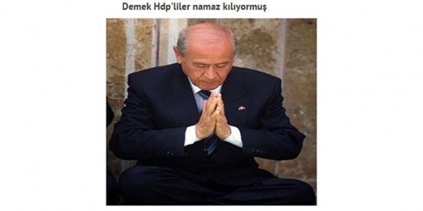 Foto - Sosyal medyada Bahçeli capsleri