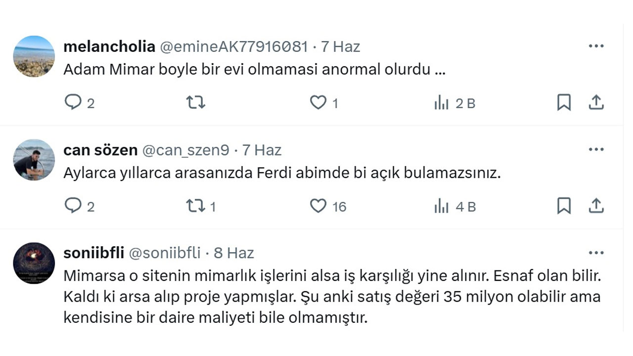 Foto - Sosyal medyada binlerce kişi yorum yaptı! Ferdi Zeyrek’in havuzlu villası tartışma konusu oldu