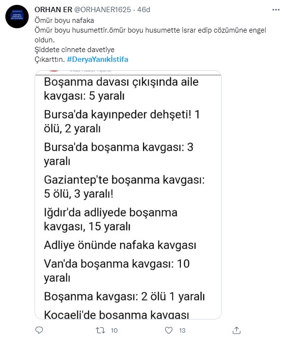 Foto - Sosyal medyada büyük tepki! 'Aile'ye sahip çıkan vatandaşları hedef alan Derya Yanık'a 'istifa' çağrısı! 