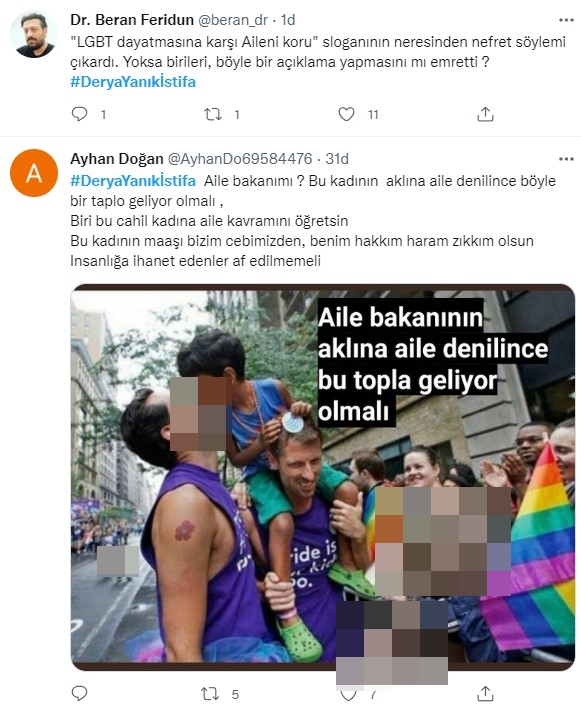 Foto - Sosyal medyada büyük tepki! 'Aile'ye sahip çıkan vatandaşları hedef alan Derya Yanık'a 'istifa' çağrısı! 