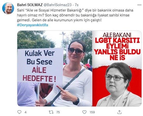 Foto - Sosyal medyada büyük tepki! 'Aile'ye sahip çıkan vatandaşları hedef alan Derya Yanık'a 'istifa' çağrısı! 