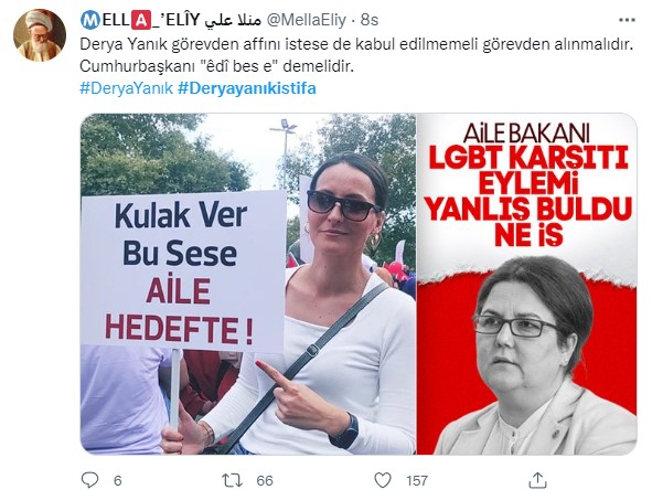 Foto - Sosyal medyada büyük tepki! 'Aile'ye sahip çıkan vatandaşları hedef alan Derya Yanık'a 'istifa' çağrısı! 