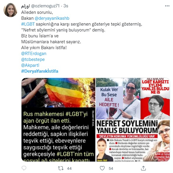 Foto - Sosyal medyada büyük tepki! 'Aile'ye sahip çıkan vatandaşları hedef alan Derya Yanık'a 'istifa' çağrısı! 