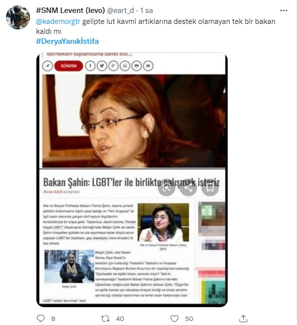 Foto - Sosyal medyada büyük tepki! 'Aile'ye sahip çıkan vatandaşları hedef alan Derya Yanık'a 'istifa' çağrısı! 