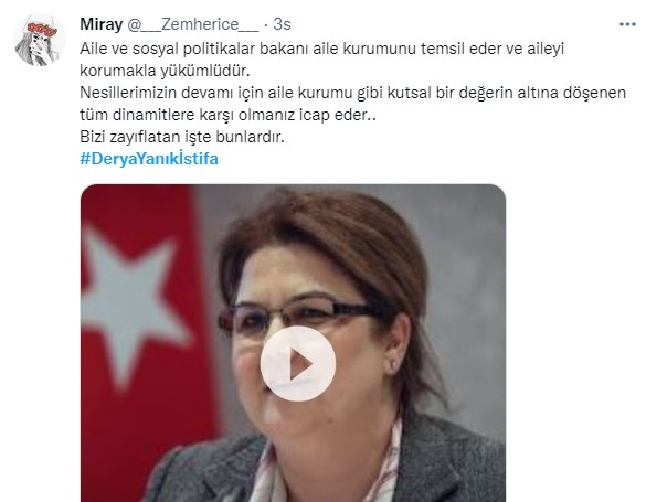 Foto - Sosyal medyada büyük tepki! 'Aile'ye sahip çıkan vatandaşları hedef alan Derya Yanık'a 'istifa' çağrısı! 