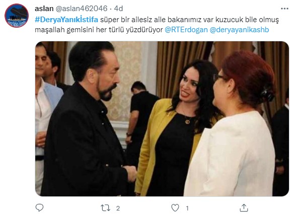 Foto - Sosyal medyada büyük tepki! 'Aile'ye sahip çıkan vatandaşları hedef alan Derya Yanık'a 'istifa' çağrısı! 