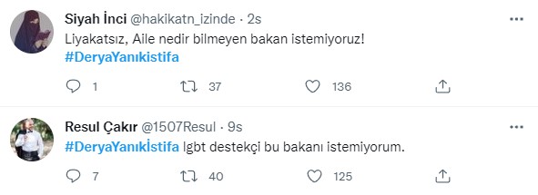 Foto - Sosyal medyada büyük tepki! 'Aile'ye sahip çıkan vatandaşları hedef alan Derya Yanık'a 'istifa' çağrısı! 