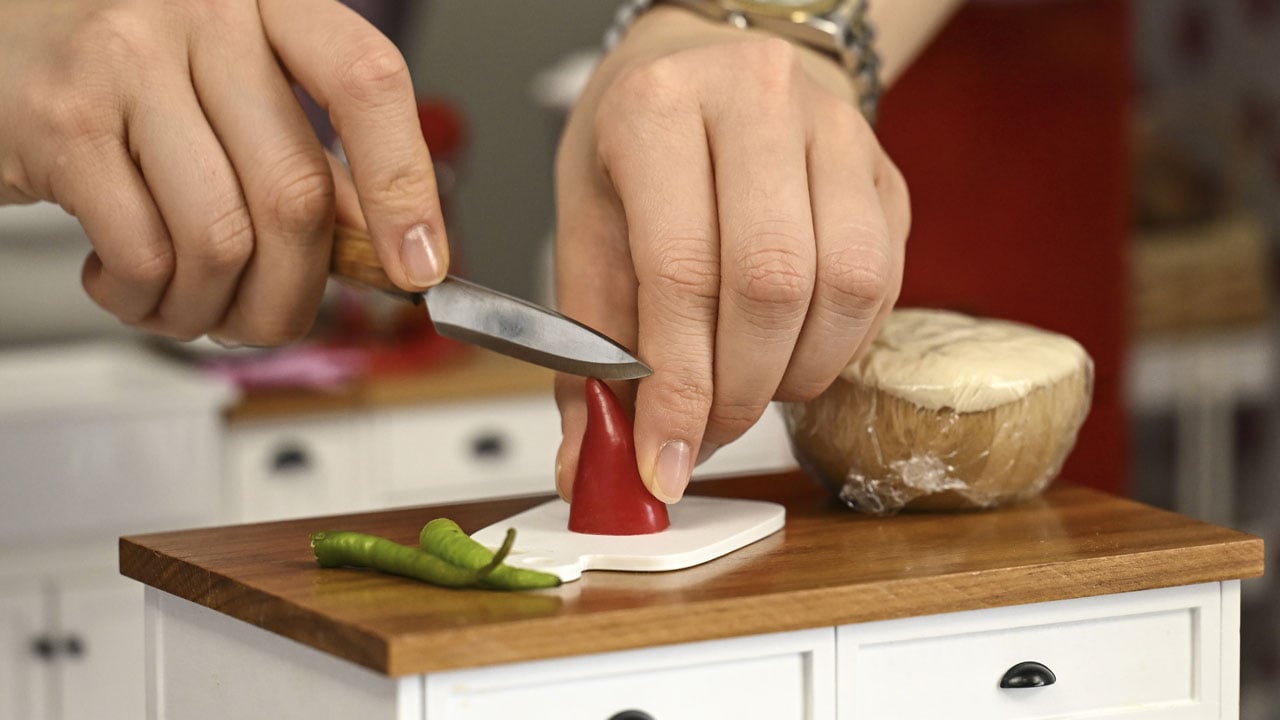 Sosyal medyada ilgi odağı oldu! Bu mutfakta her şey gerçek