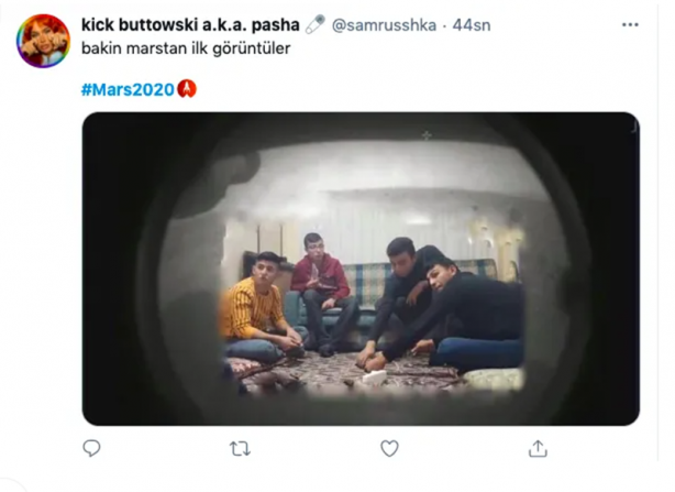 Foto - Sosyal medyada Mars çılgınlığı!