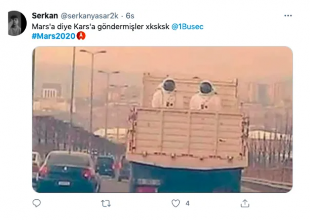 Foto - Sosyal medyada Mars çılgınlığı!