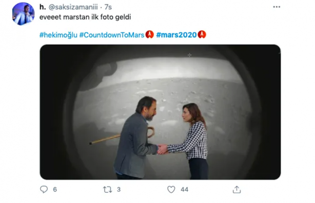 Foto - Sosyal medyada Mars çılgınlığı!