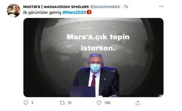 Foto - Sosyal medyada Mars çılgınlığı!