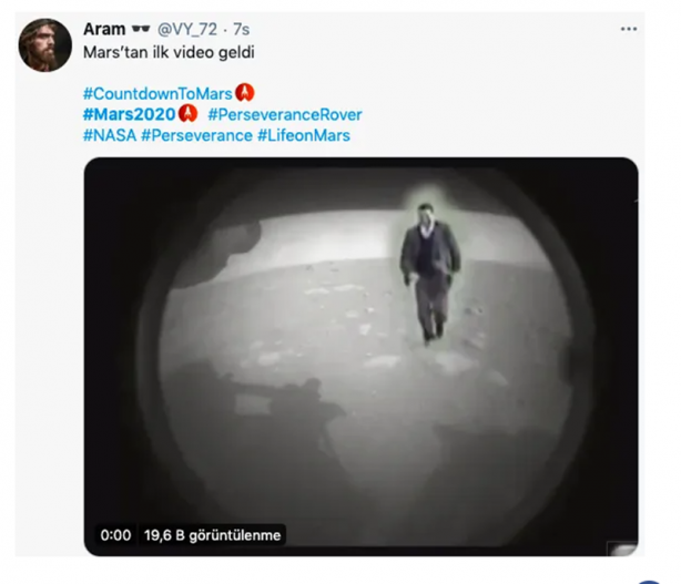 Foto - Sosyal medyada Mars çılgınlığı!