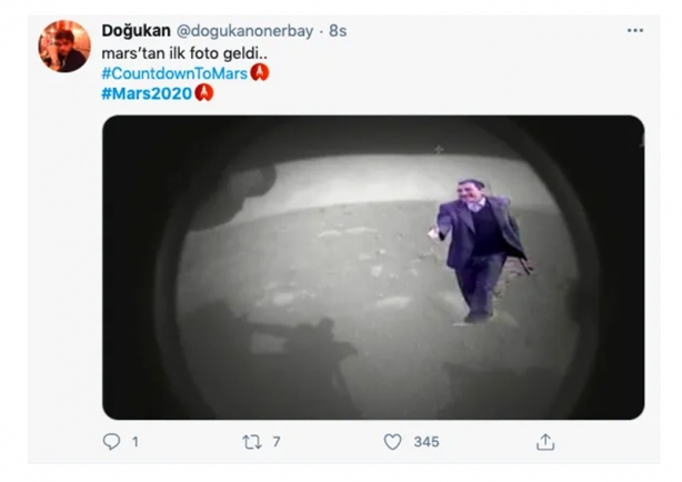 Foto - Sosyal medyada Mars çılgınlığı!