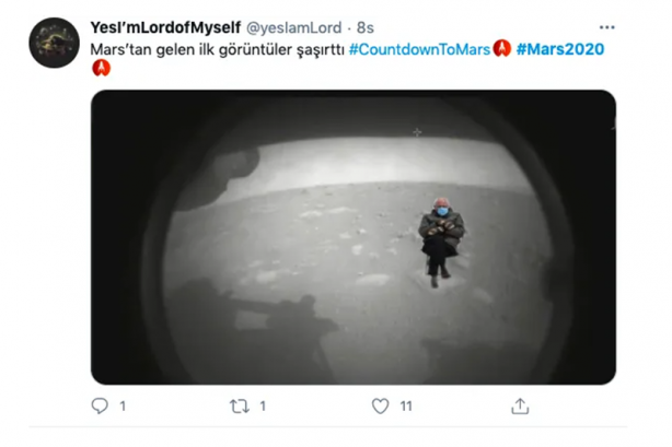 Foto - Sosyal medyada Mars çılgınlığı!