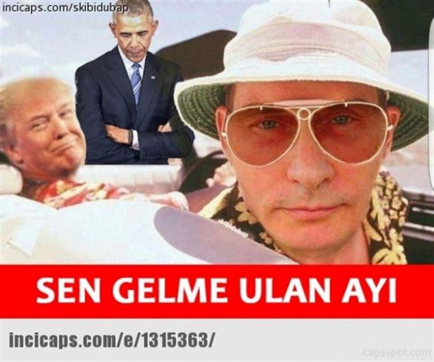 Foto - Sosyal medyada Obama - Trump capsleri