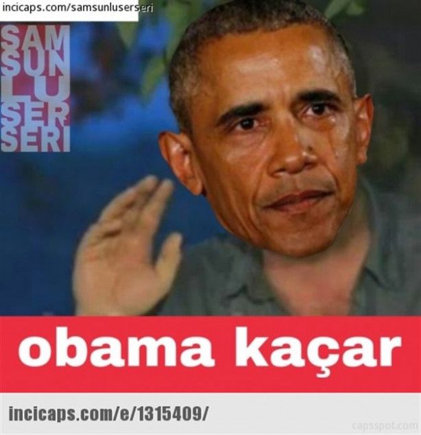 Foto - Sosyal medyada Obama - Trump capsleri