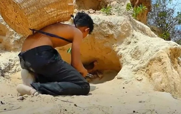 Foto - Sosyal medyayı sallayan anlar! Tavuğun inanılmaz mücadelesi