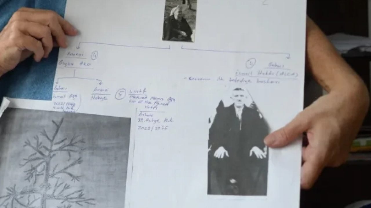 Foto - Soy ağacını araştırınca şaşkına döndü: ‘Çeşme ilçesinin yarıdan fazlası bizim verin’