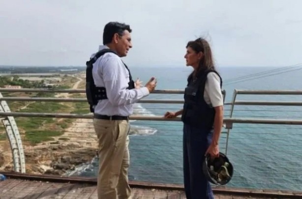 Foto - Soykırıma ABD imzası: Nikki Haley kirli zihniyetini top mermisine kazıdı!