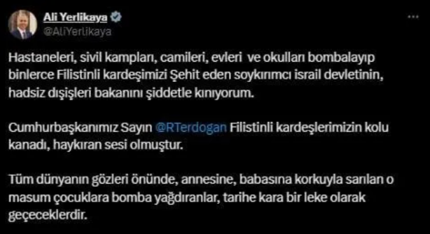 Foto - Soykırımcı alçak bakana tepkiler çığ gibi! Siz bir avuç katil ve soykırımcısınız