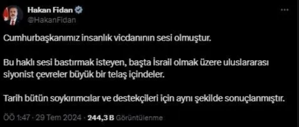 Foto - Soykırımcı alçak bakana tepkiler çığ gibi! Siz bir avuç katil ve soykırımcısınız