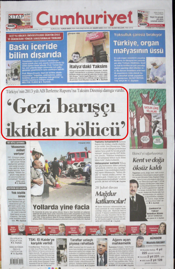 Foto - Sözcü, FETÖ'cülük yaparken, AK Parti iktidarını, Hitler yasaları çıkartmakla suçlamıştı!