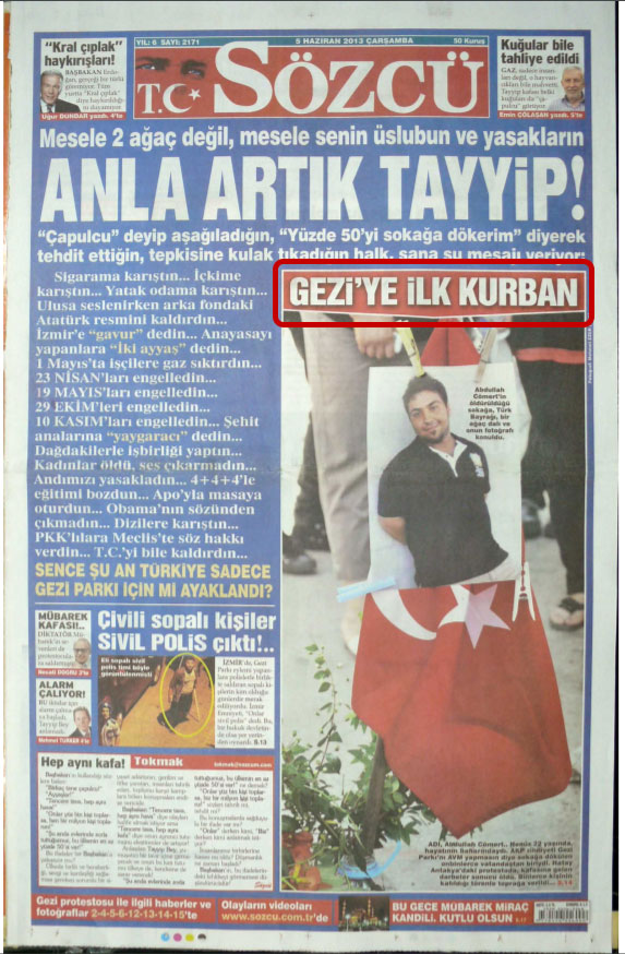 Foto - Ali Karahasanoğlu, geçmiş 5 Haziranlardaki gazete manşetlerini yorumluyor