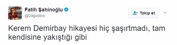 Foto - Sözünden dönen Demirbay'a sosyal medyada tepki yağdı