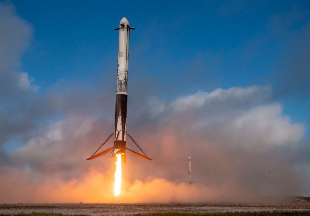 Foto - SpaceX'in Falcon 9 roketine nazar değdi! Motor arızası yaşadı