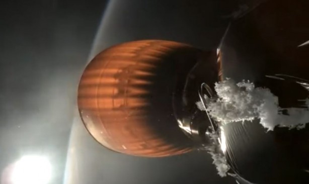 Foto - SpaceX'in Falcon 9 roketine nazar değdi! Motor arızası yaşadı