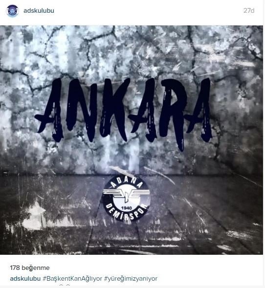 Foto - Spor camiası Ankara saldırısı için ne dedi?