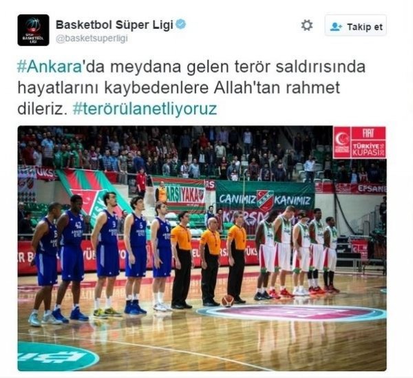 Foto - Spor camiası Ankara saldırısı için ne dedi?
