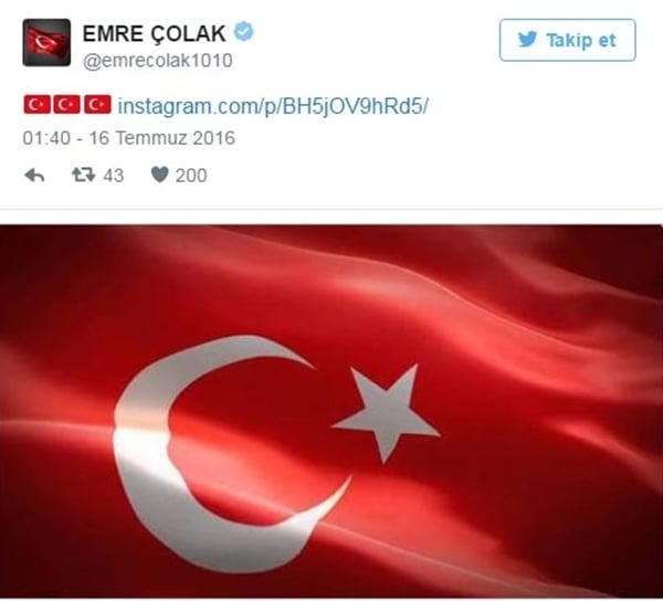 Foto - Spor dünyası darbe girişimine sessiz kalmadı