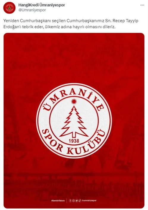 Foto - Spor dünyasından Cumhurbaşkanı Erdoğan'a tebrik mesajları