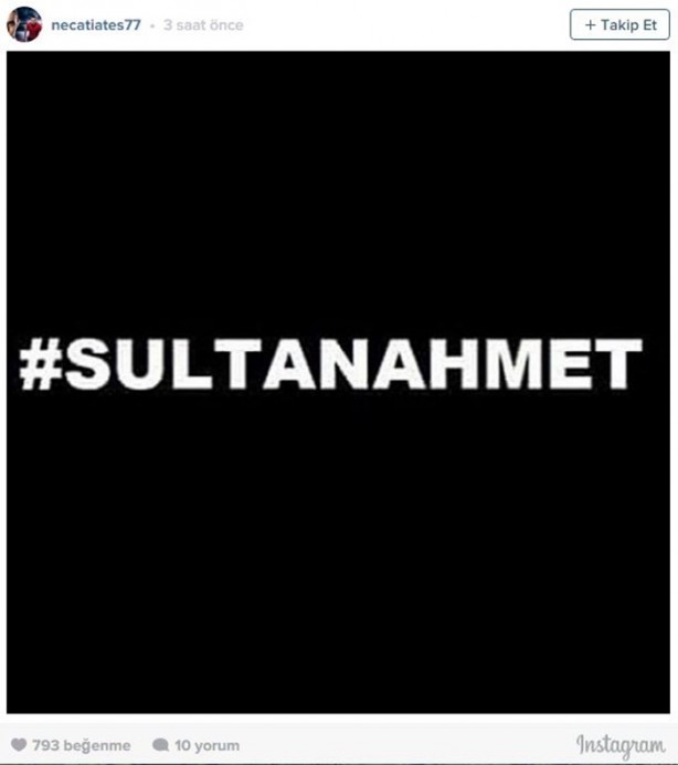 Foto - Spor dünyasından Sultanahmet tepkisi