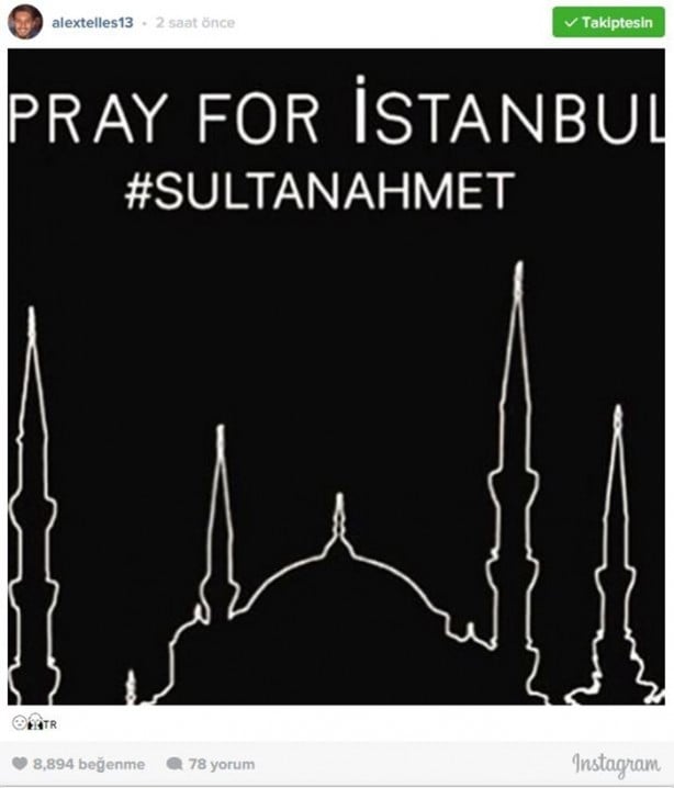 Foto - Spor dünyasından Sultanahmet tepkisi