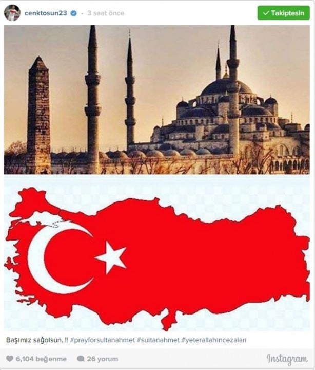 Foto - Spor dünyasından Sultanahmet tepkisi