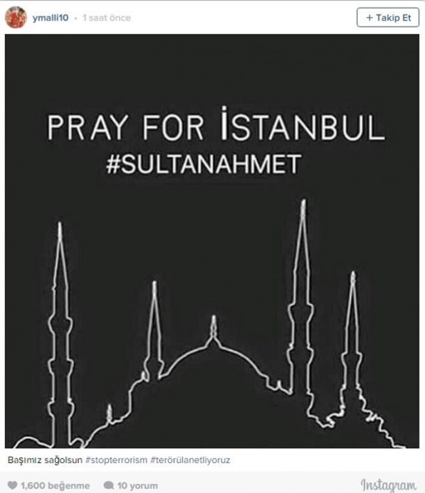 Foto - Spor dünyasından Sultanahmet tepkisi