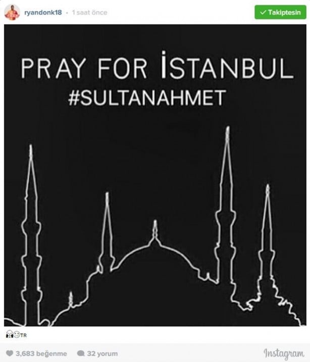 Foto - Spor dünyasından Sultanahmet tepkisi