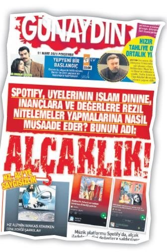 Foto - Spotify'daki ahlaksızlık hakkında harekete geçildi! 