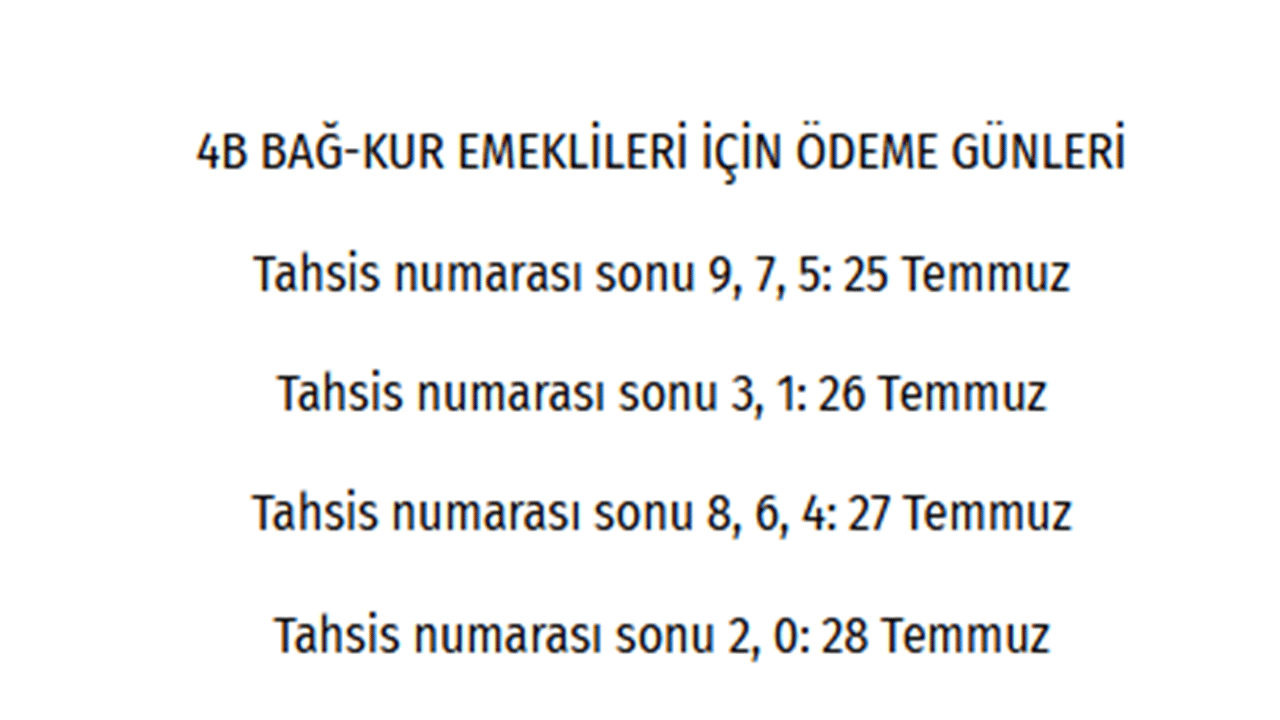 Foto - SSK ve Bağ-Kur emeklilerinin zamlı maaşları yatıyor! İşte tahsis numarasına göre maaş günleri