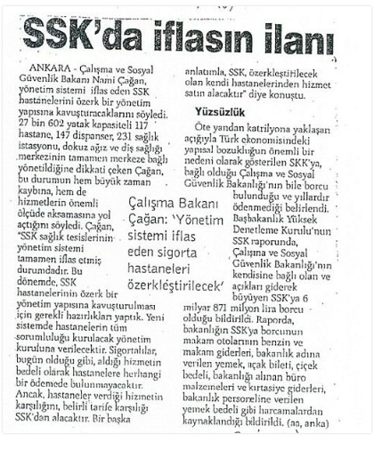 Foto - SSK’yı batıran Cumhurbaşkanı adayı! Arşivler yalan söylemez